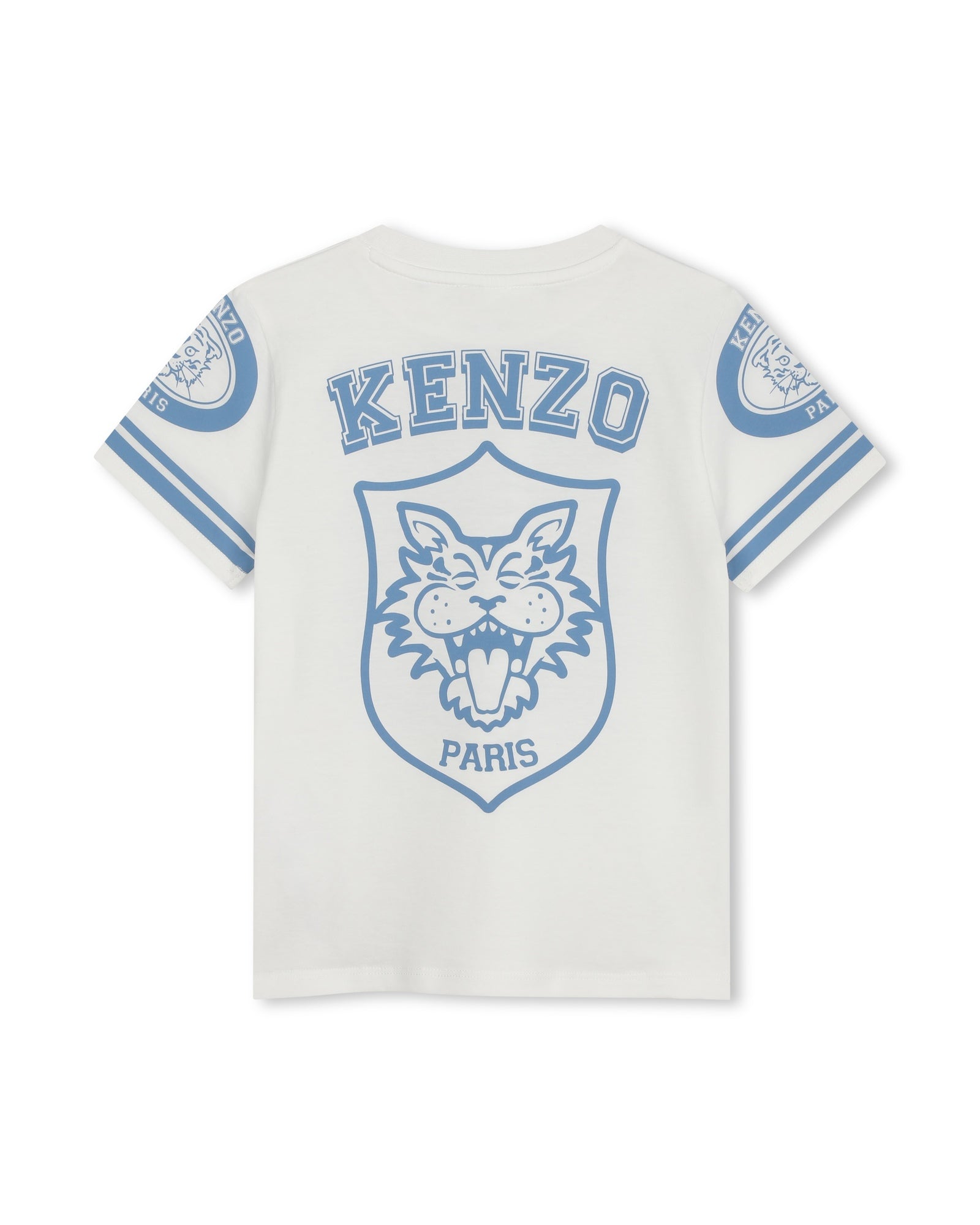 T-shirt à imprimés siglé - Ivoire