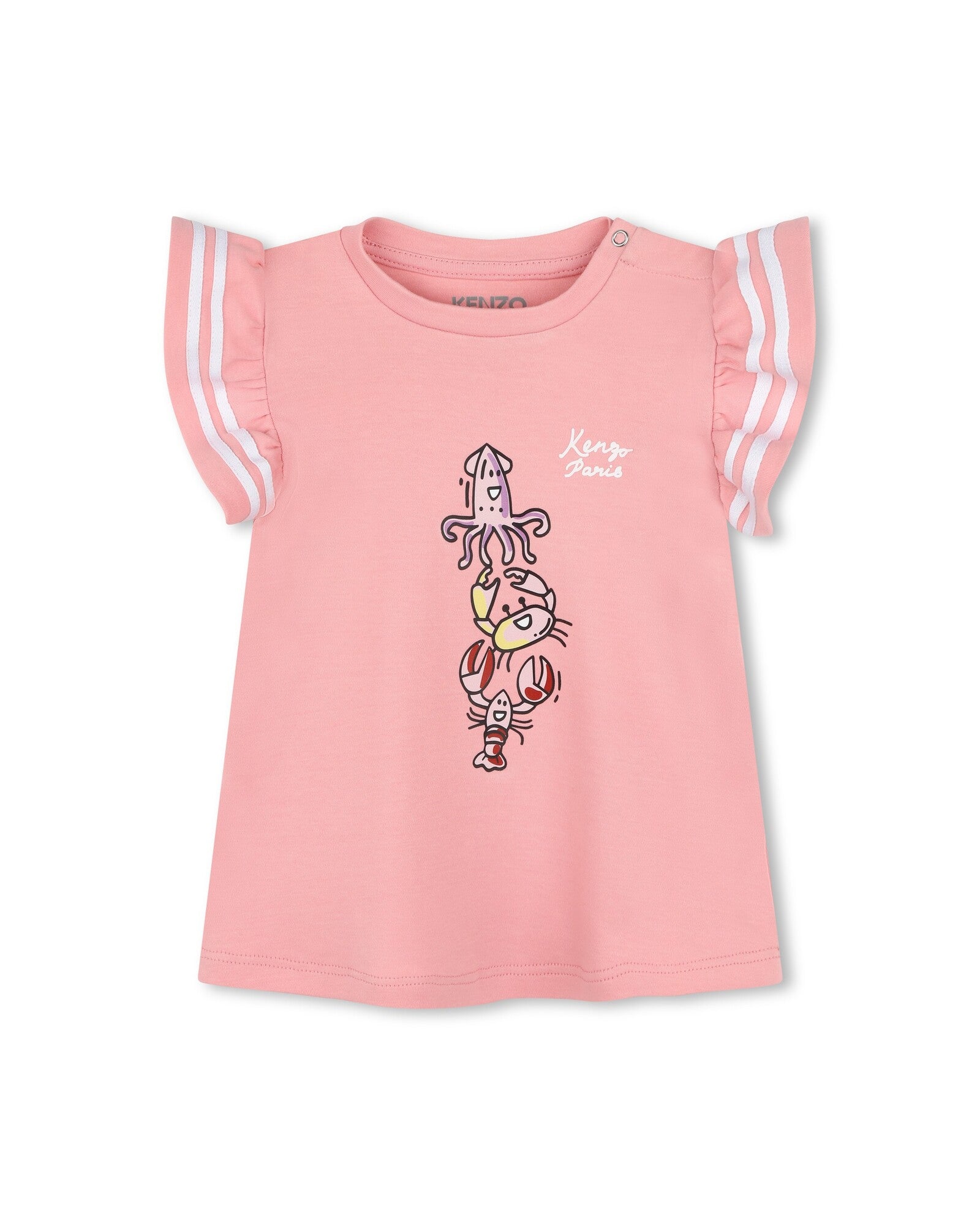 Ensemble robe et chapeau - Blush