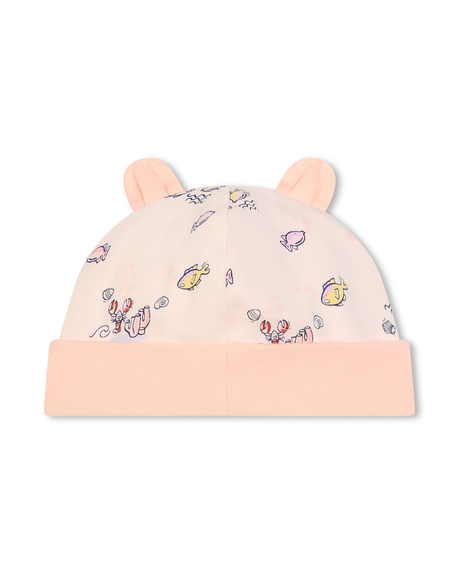 Ensemble pyjama bavoir et bonnet en coton - Delicacy