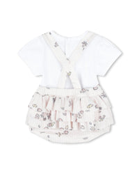 Ensemble combinaison et t-shirt en coton - Delicacy