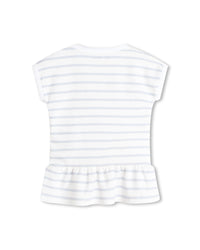 Ensemble robe et corsaire en coton - Blanc