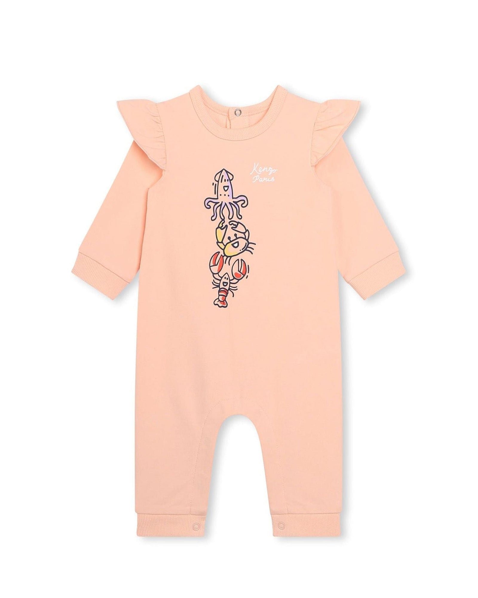 Combinaison en coton - Veiled rose
