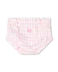 Cotton dress and panties set - Veiled pink
