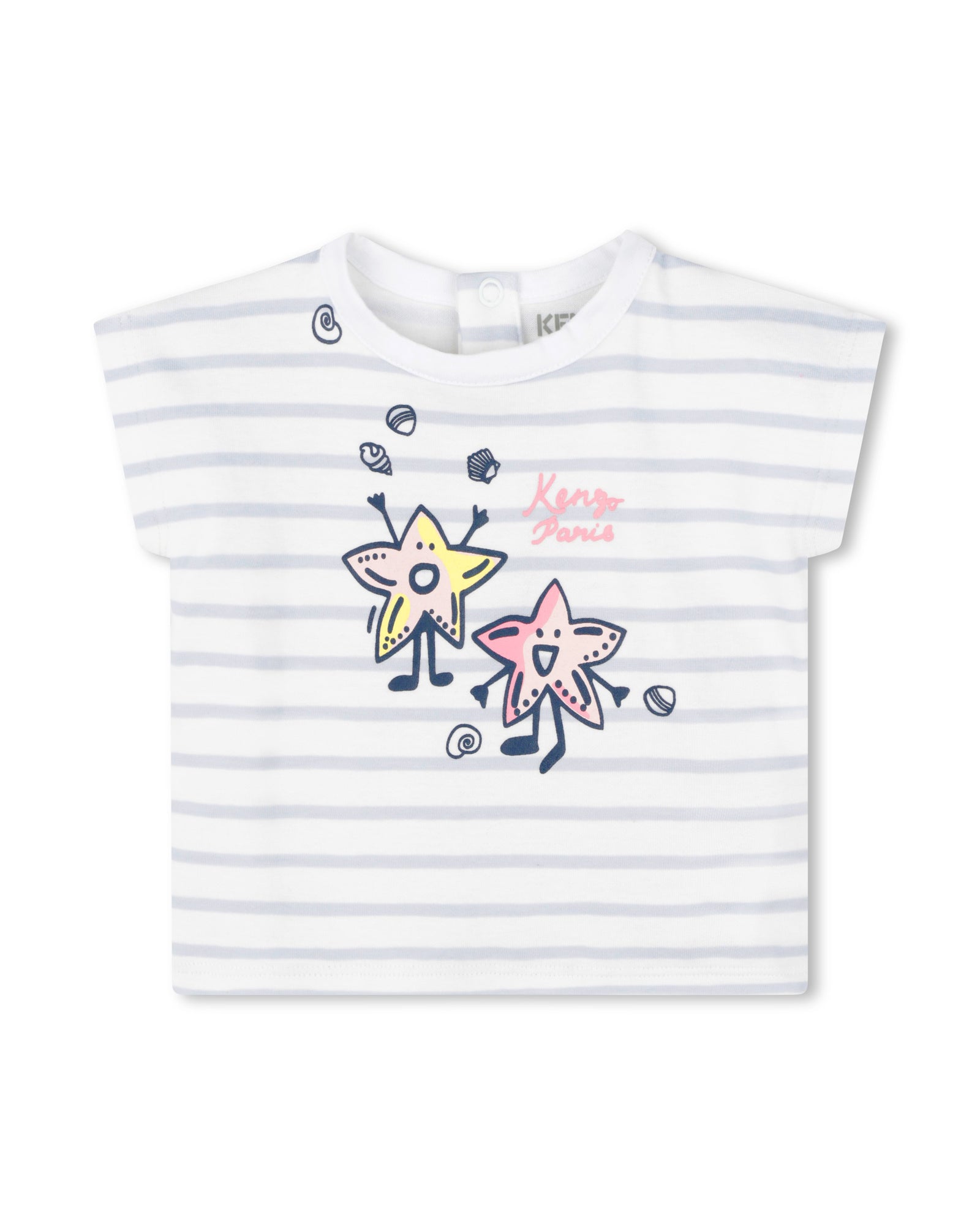 Ensemble bloomer et t-shirt en coton - Blanc