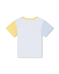 Ensemble t-shirt short et bob en coton - Blanc