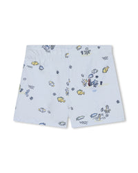 Ensemble t-shirt short et bob en coton - Blanc
