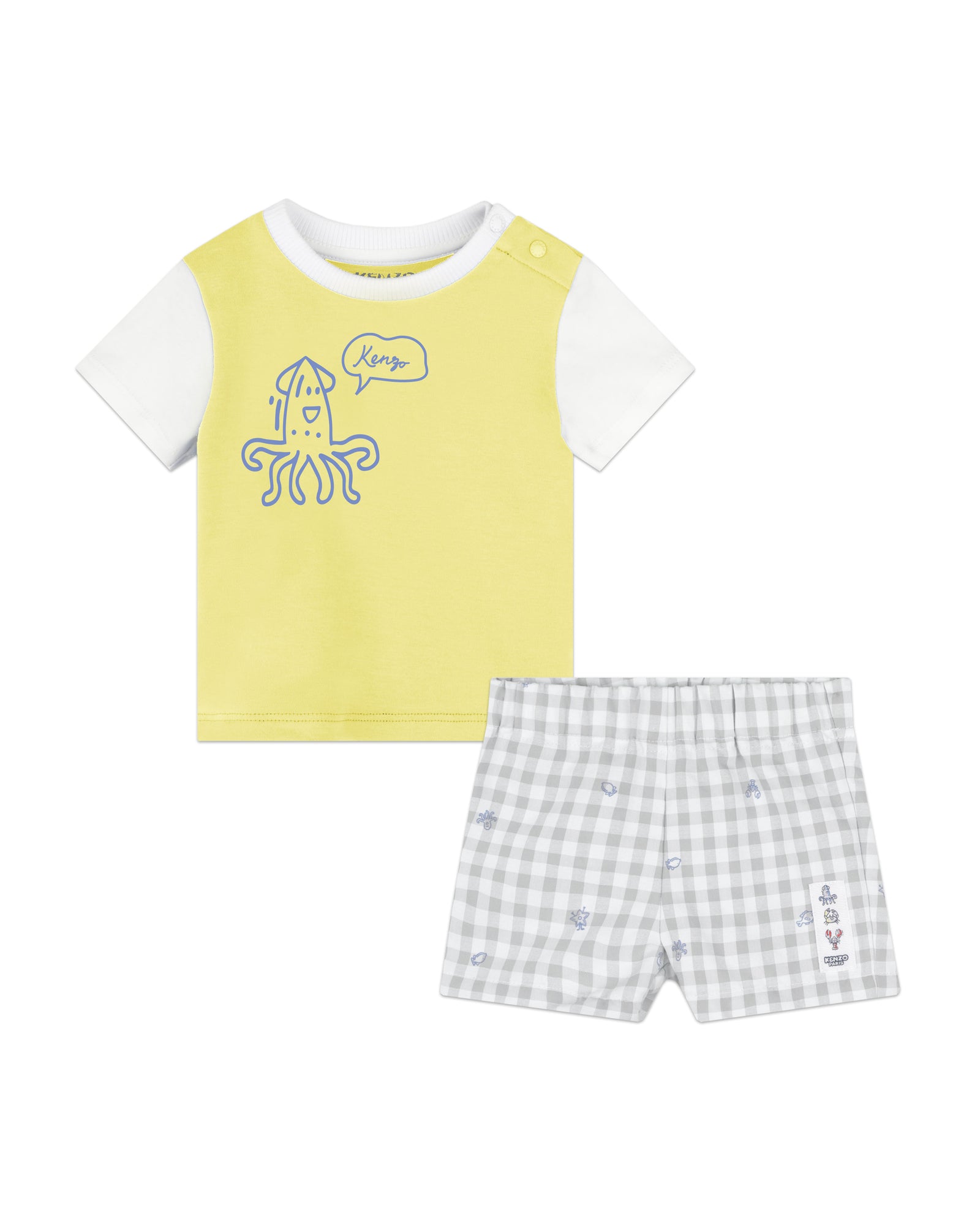 Ensemble t-shirt et short - Fenouil