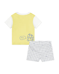 Ensemble t-shirt et short - Fenouil