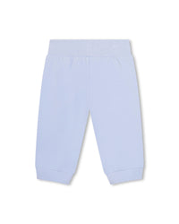 Cotton t-shirt and trousers set - Ciel