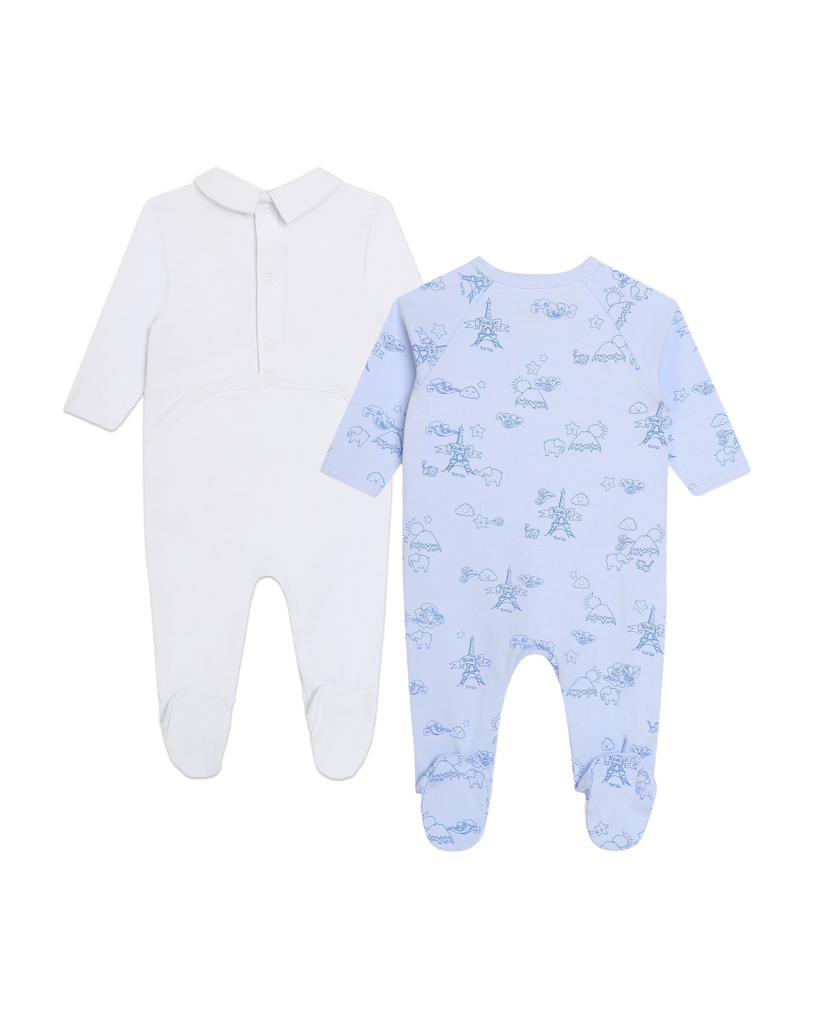 Set of 2 cotton pyjamas - Ciel