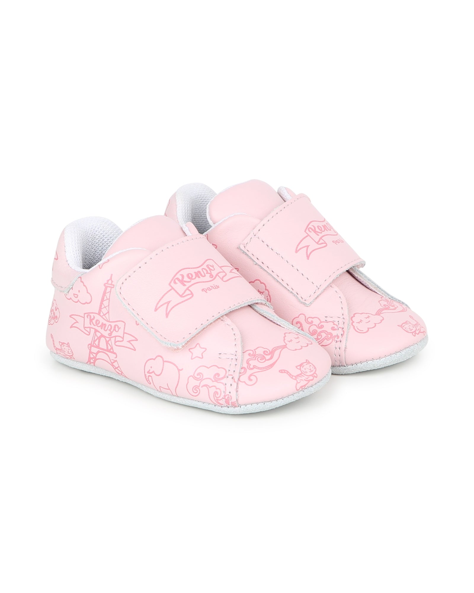 Chaussons en cuir - Veiled Rose