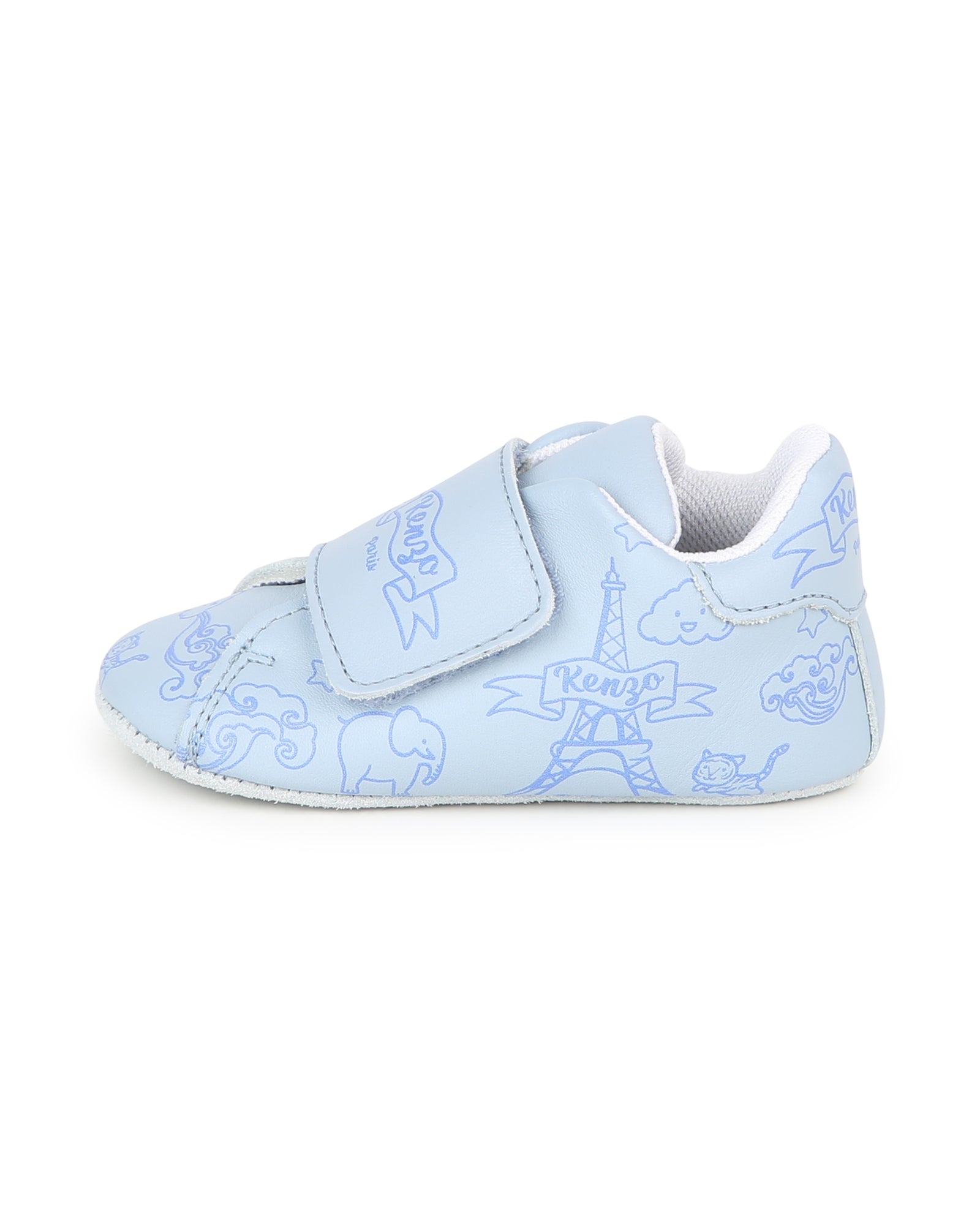 Chaussons en cuir - Ciel