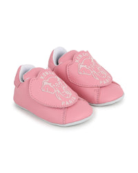 Chaussons en cuir - Blush