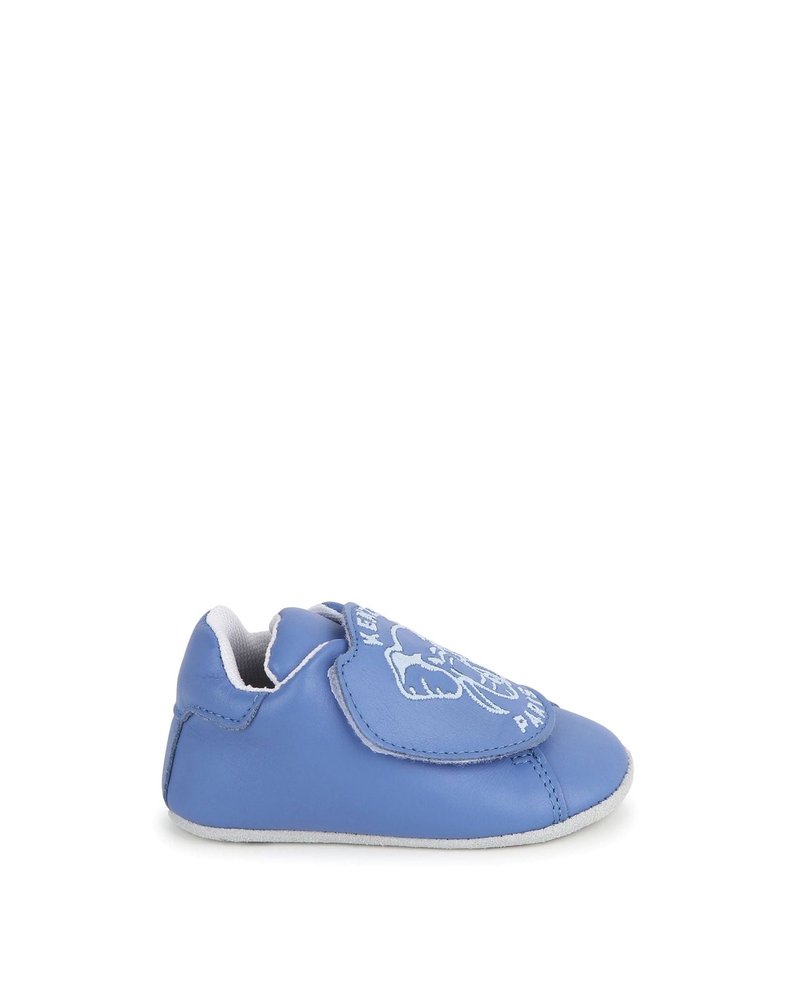 Chaussons en cuir - Airforce blue