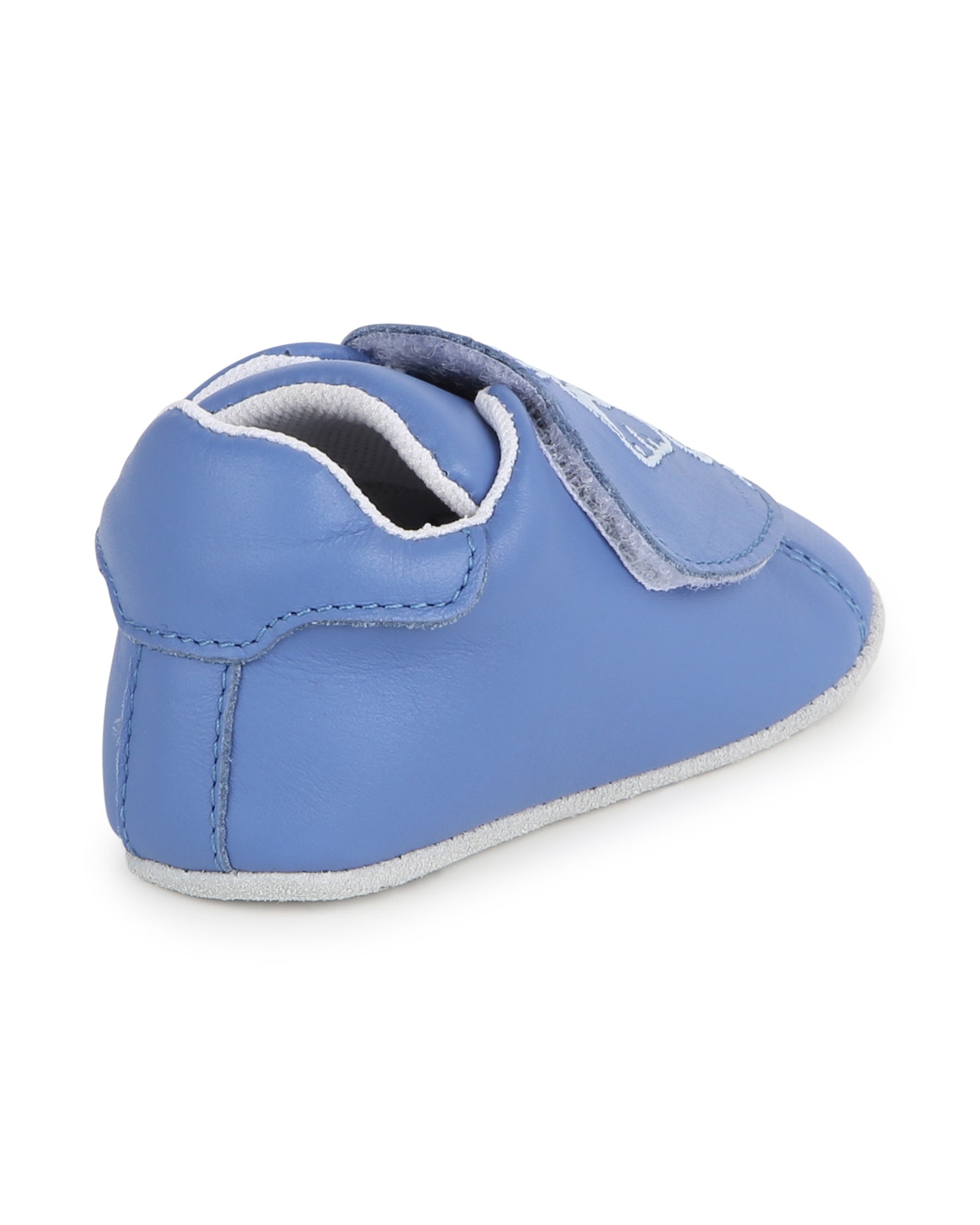 Chaussons en cuir - Airforce blue