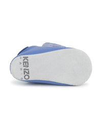 Chaussons en cuir - Airforce blue