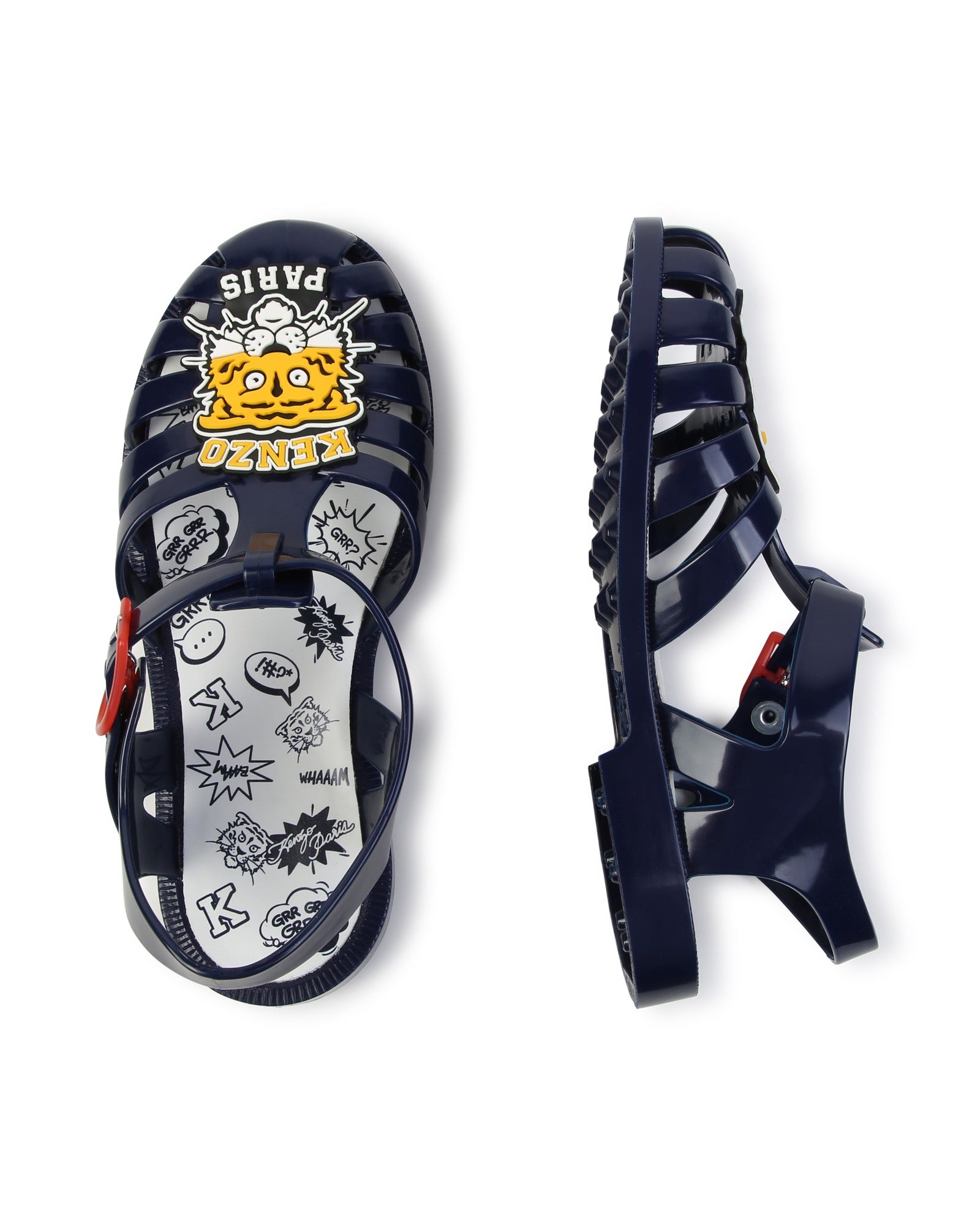 Medusa sandals with logo - Koniro