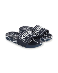 Mules with embossed logo - Koniro