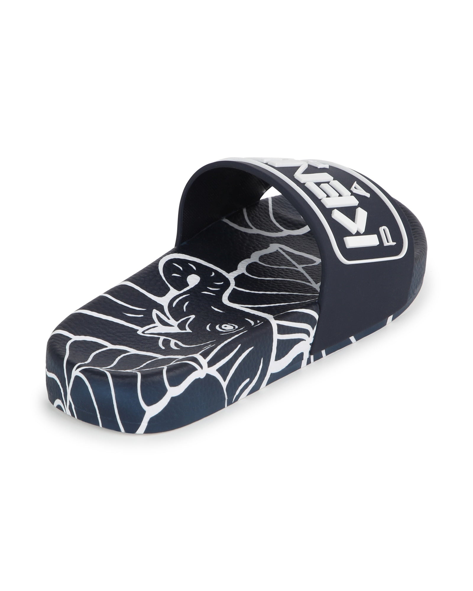 Mules with embossed logo - Koniro