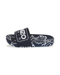 Mules with embossed logo - Koniro