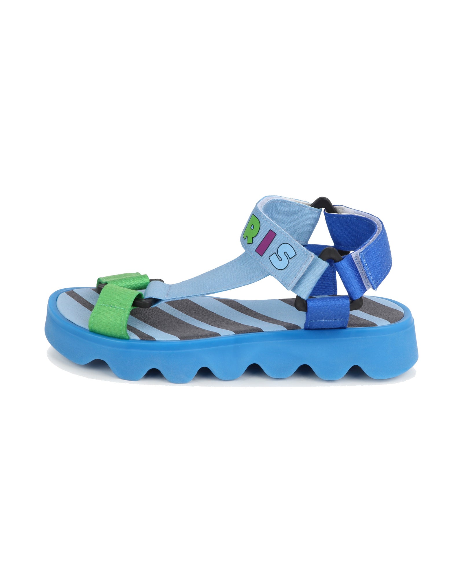 Sandales auto-agrippante - Bleu Cobalt