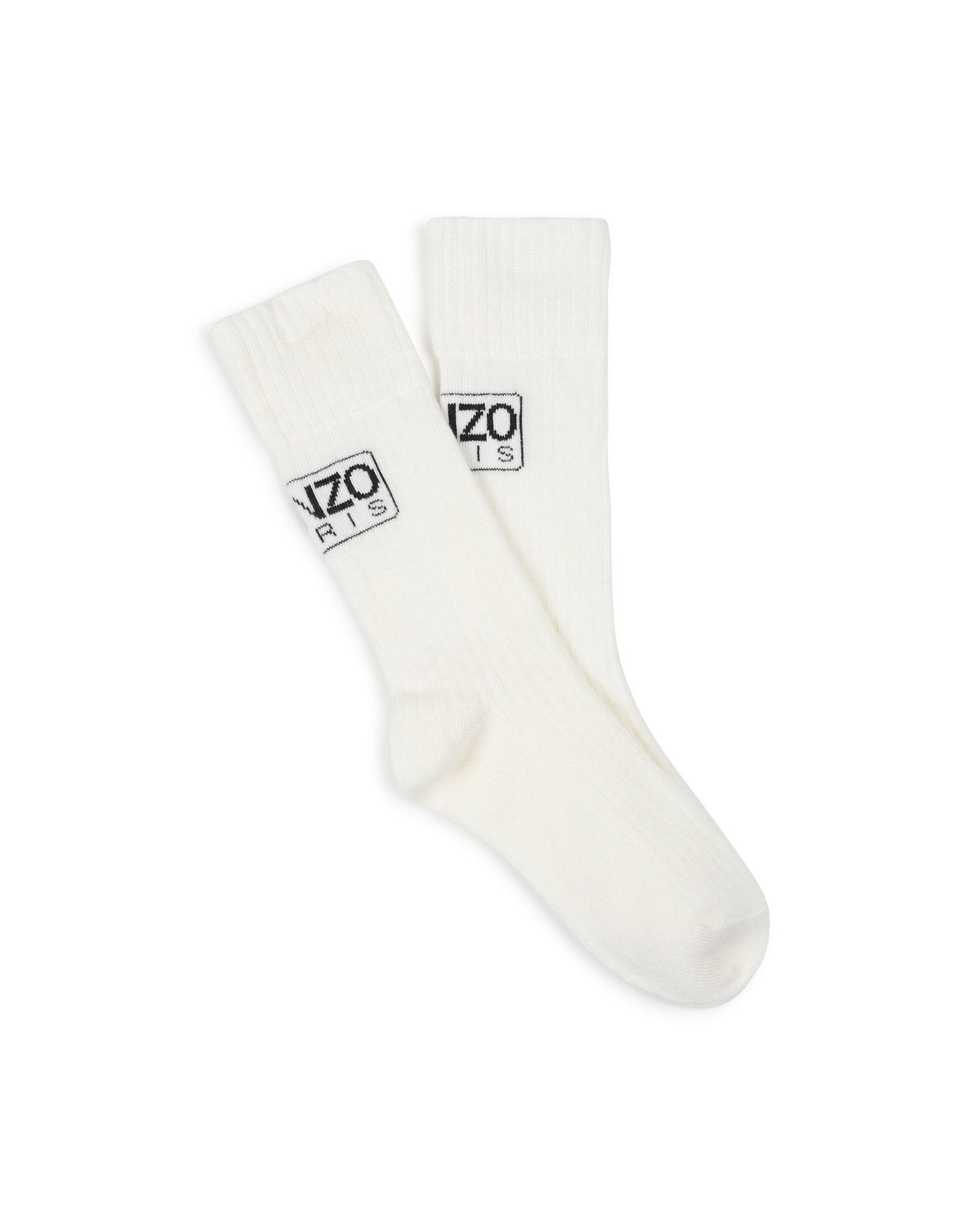 Chaussettes en tricot - Ivoire