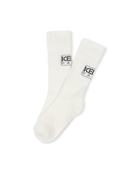 Chaussettes en tricot - Ivoire
