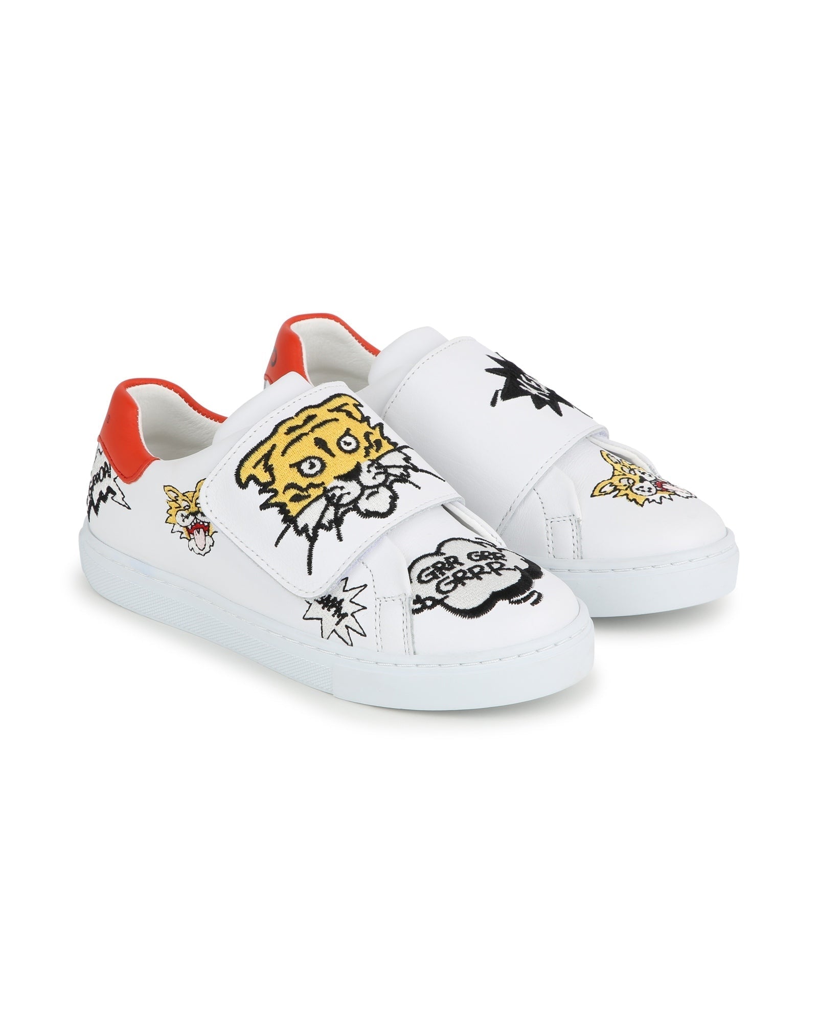 Sneakers en cuir - Ivoire