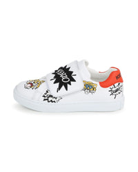 Sneakers en cuir - Ivoire