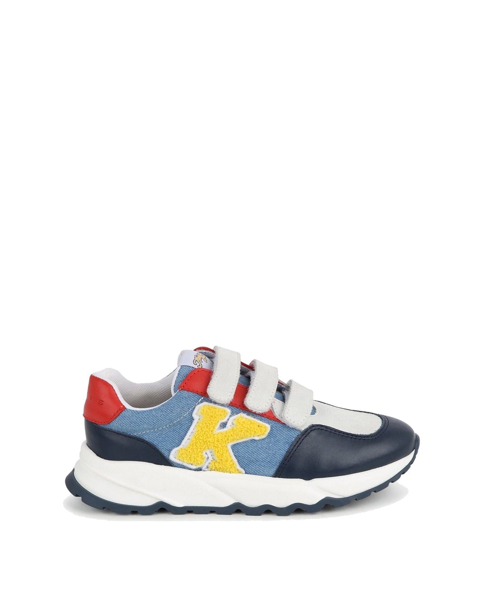 Trainers with hook and loop fastener - Koniro