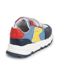 Trainers with hook and loop fastener - Koniro