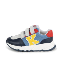 Trainers with hook and loop fastener - Koniro