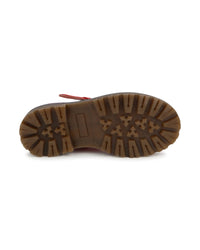 Ballerines en cuir - Rouge vermillon