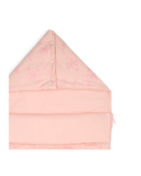 Nid d'ange à ouverture presionnée en coton - Veiled Rose