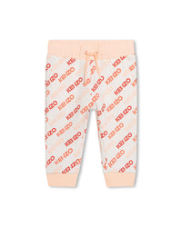 Cotton cardigan and trousers set - Ivory