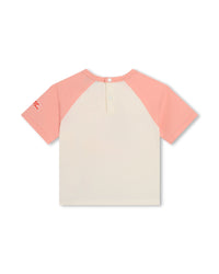Ensemble t-shirt et pantalon en coton - Nude