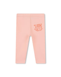 Ensemble pantalon et blouse en coton - Nude