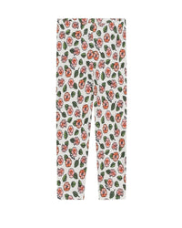 Pantalon legging en coton - Ivoire