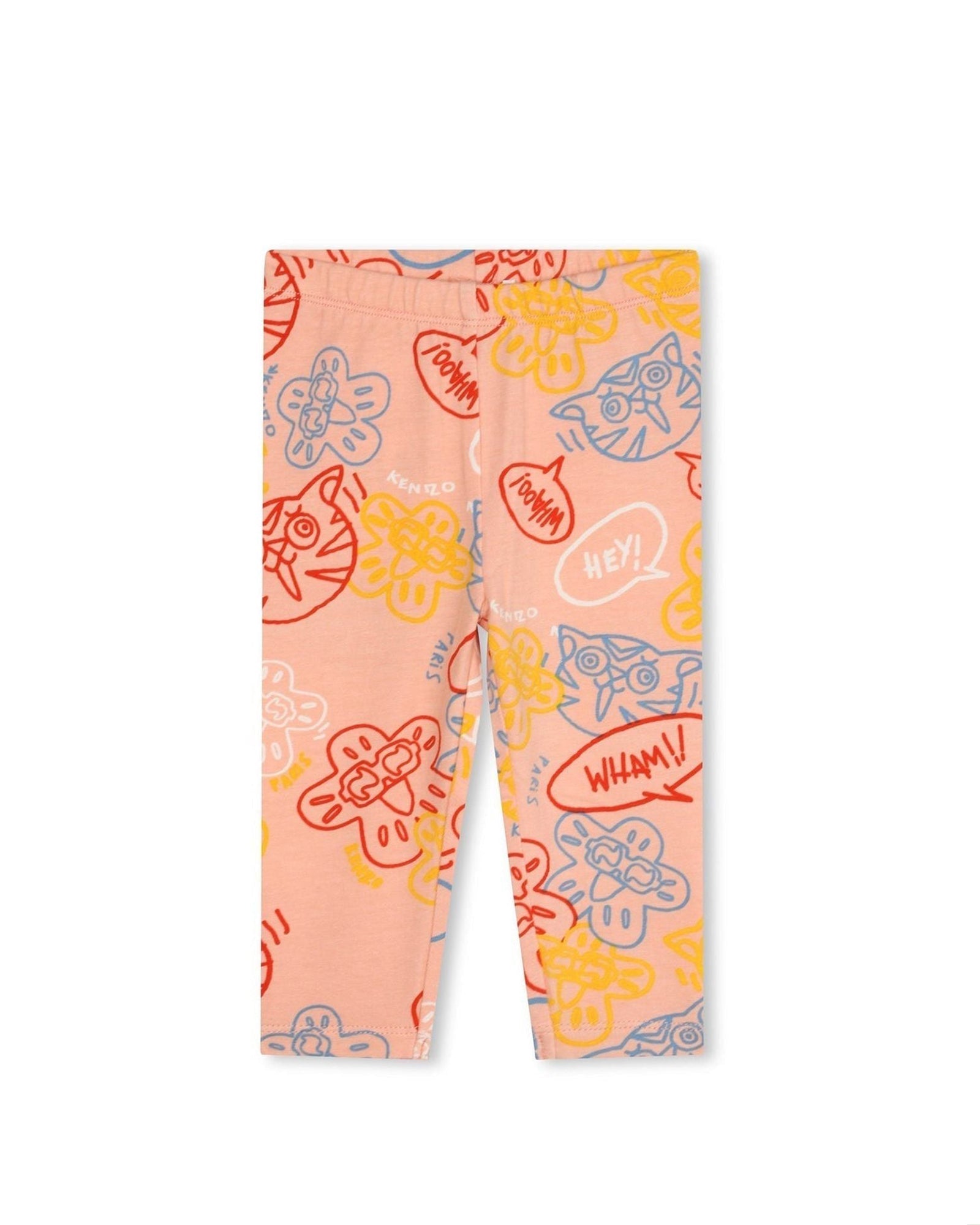 Pantalon legging en coton - Nude