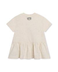 Robe à manches courtes en coton - Wicker