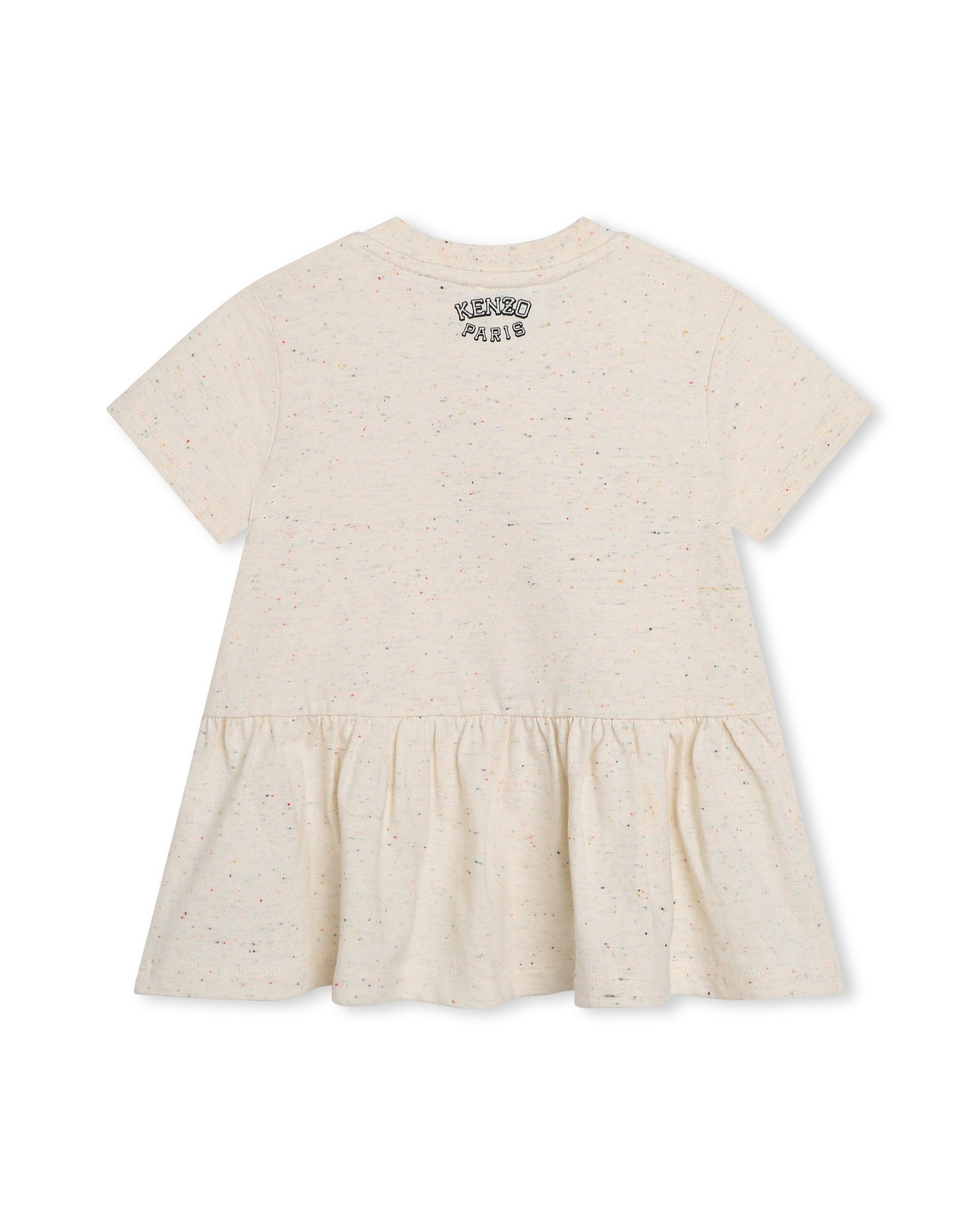 Robe à manches courtes en coton - Wicker