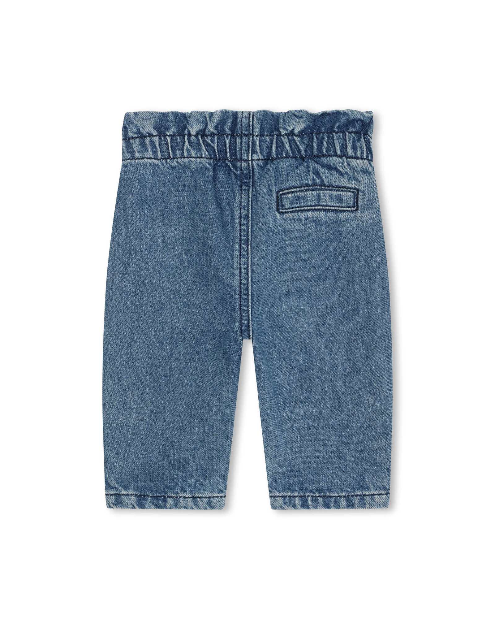 Pantalon denim en coton - Bleach