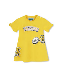 Robe à ouverture pressionnée - Jaune Nectar