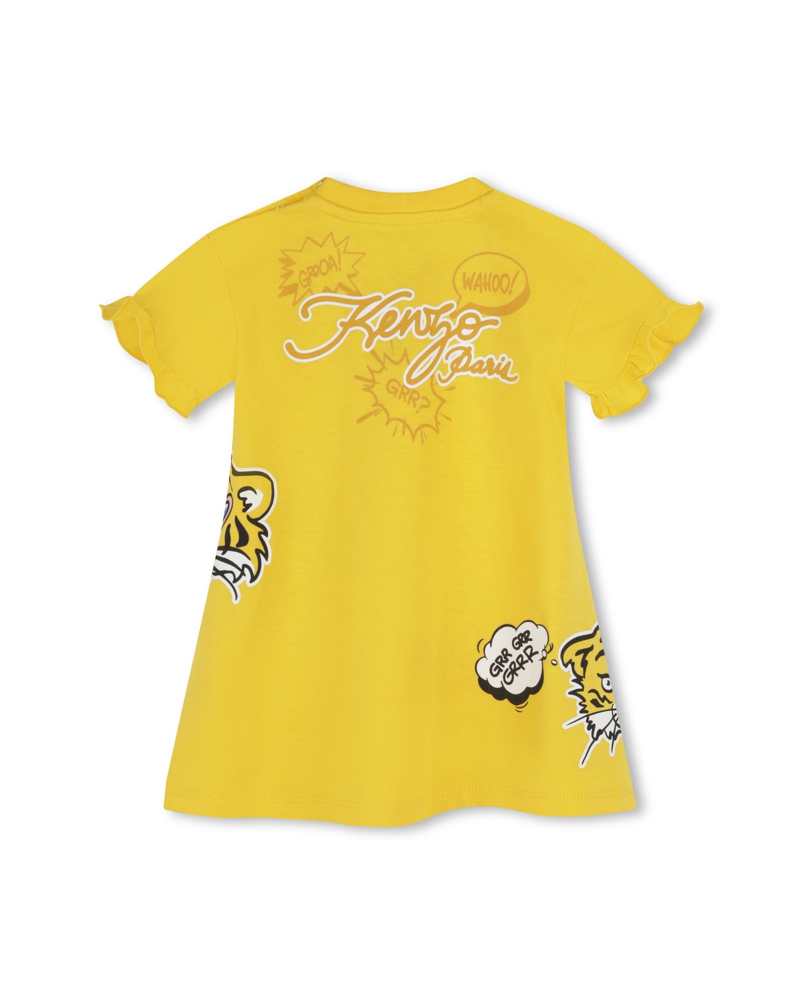 Robe à ouverture pressionnée - Jaune Nectar