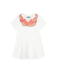 ROBE MANCHES COURTES