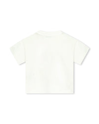 T-shirt à manches courtes en coton - Ivoire