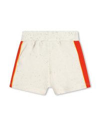 Ensemble t-shirt et short en coton - Rouge Vermillon