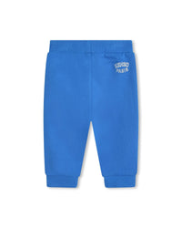 Cotton jogging trousers - Cobalt blue