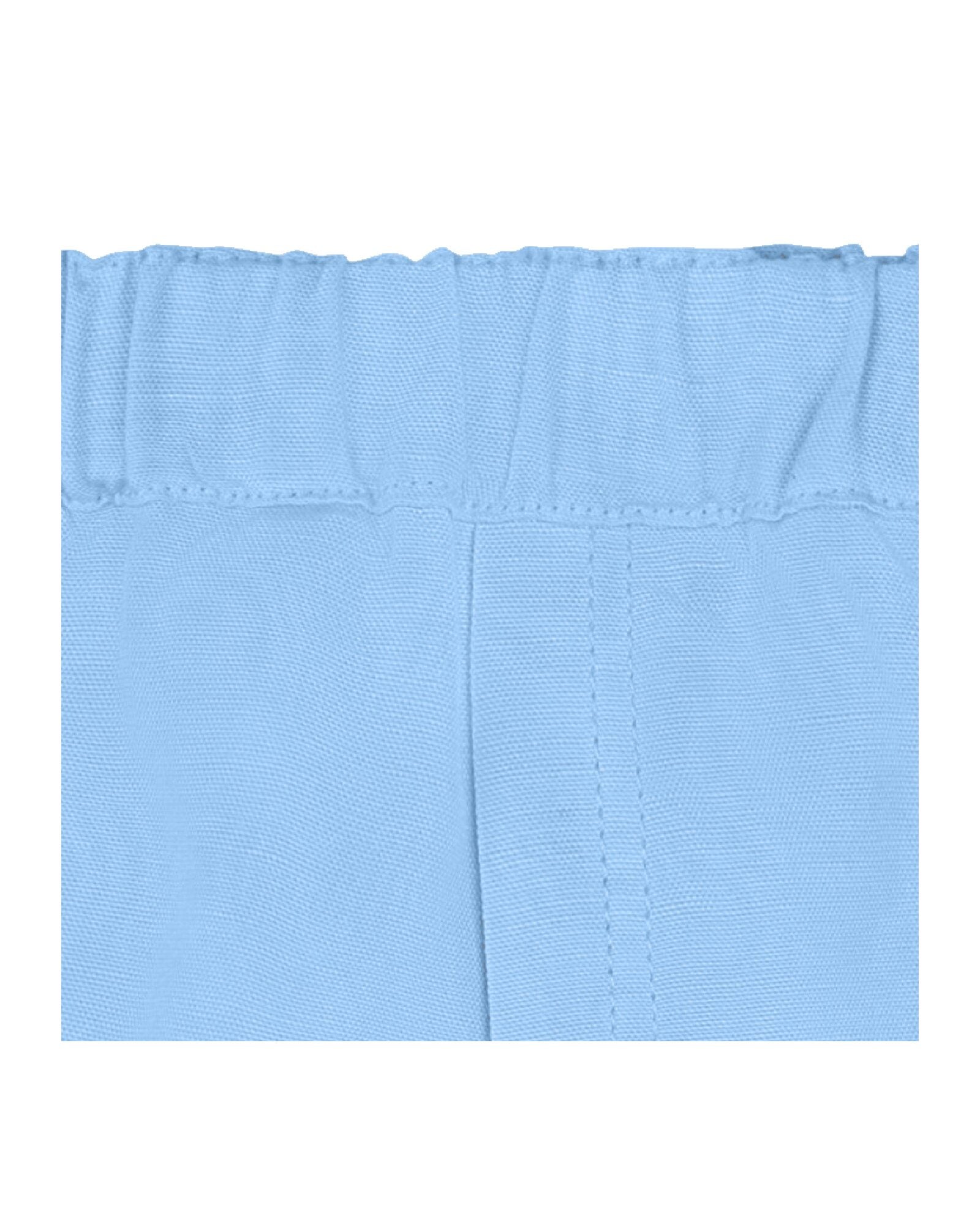 Short avec logo brodé - Ciel surteint