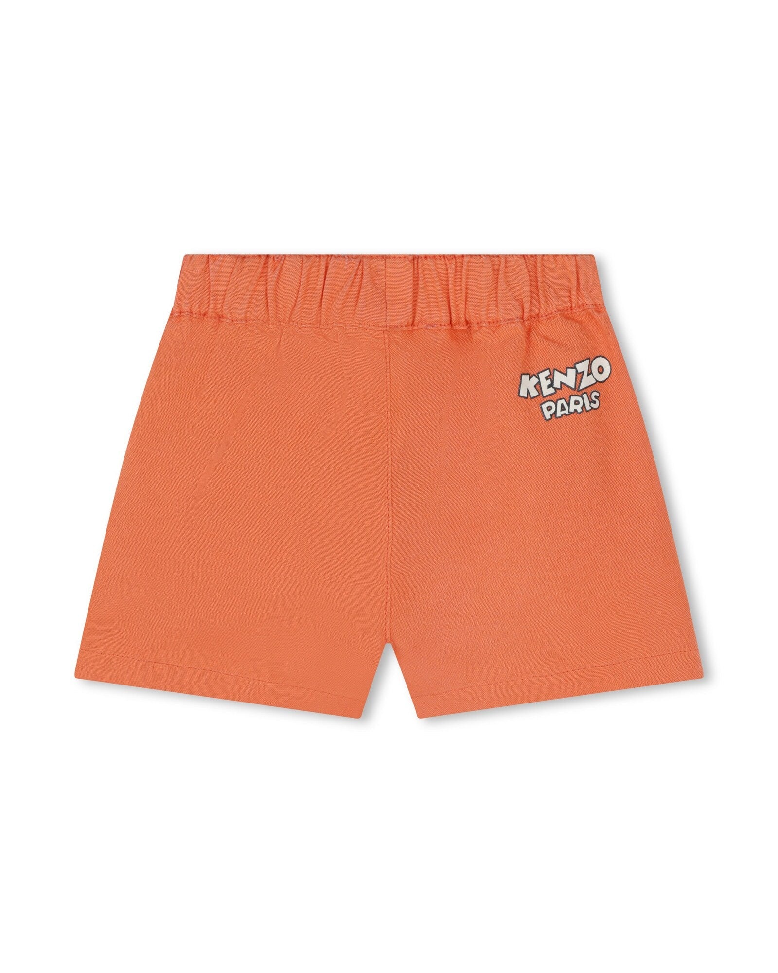 Short avec logo brodé - Poppy red